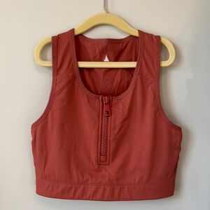 Vitality Zipper Sports Bra